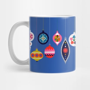 Retro baubles Mug